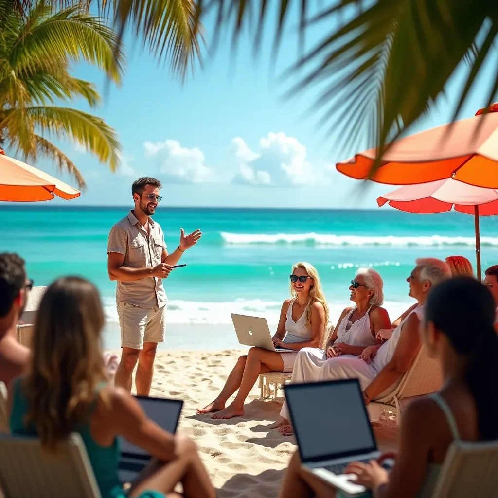 Modern innovation illustration